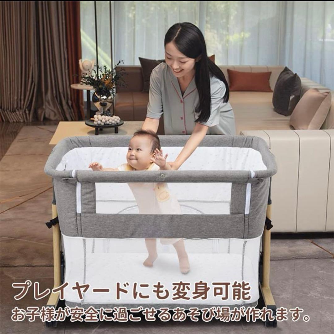 ゆたん様⭐︎HZDMJ ベビーベッド　2022年製