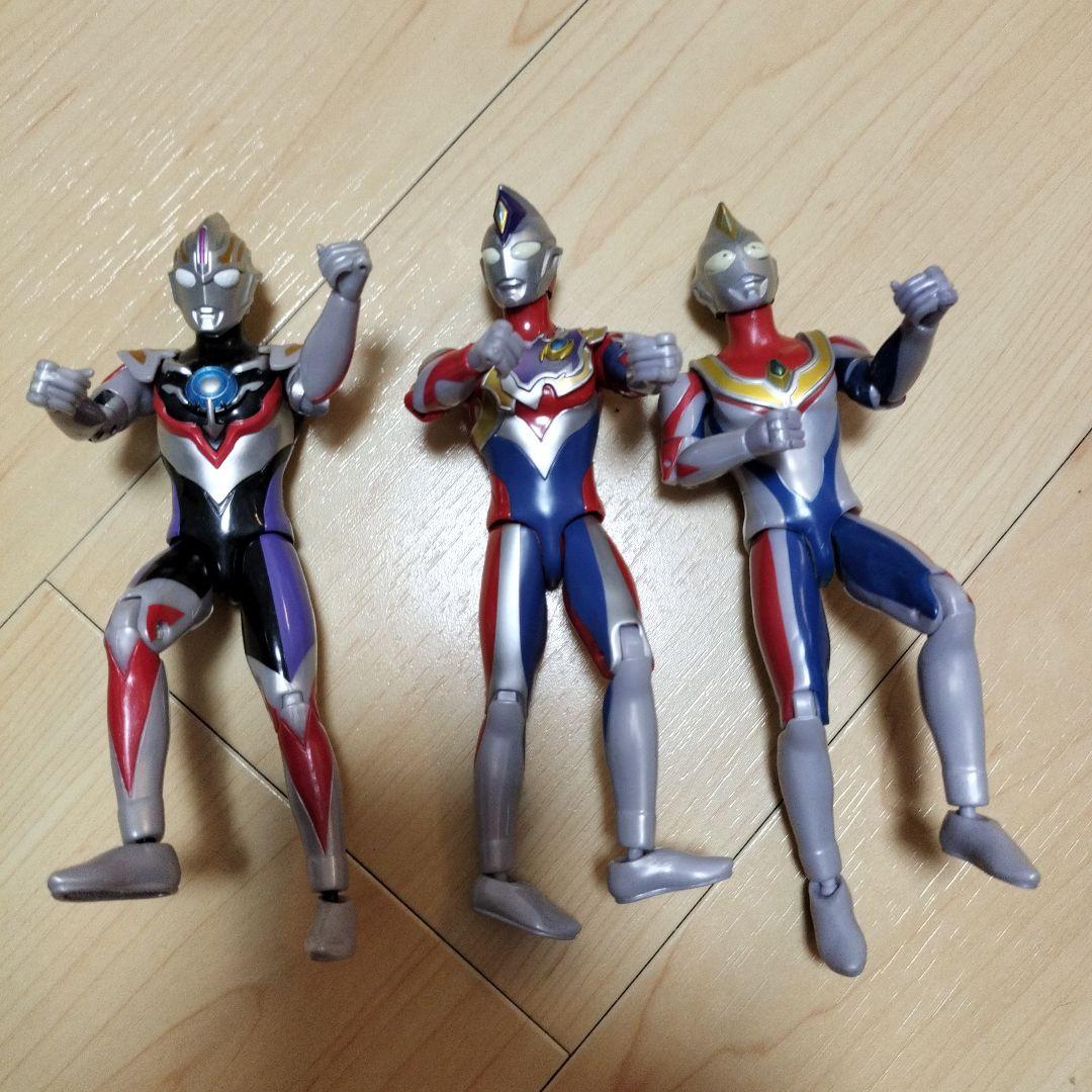 ウルトラマンフィギュア 3体セット