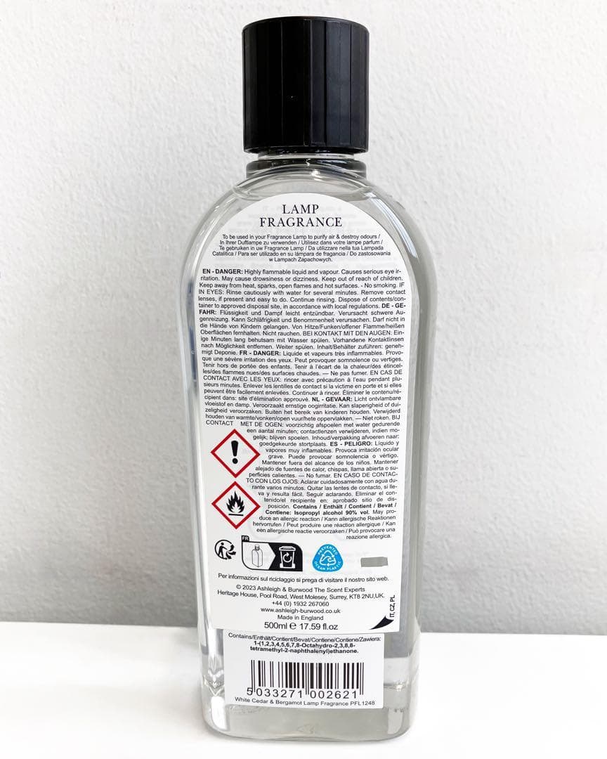 アシュレイ＆バーウッド オイル 【500ml 】 ホワイトシダー＆ベルガモット