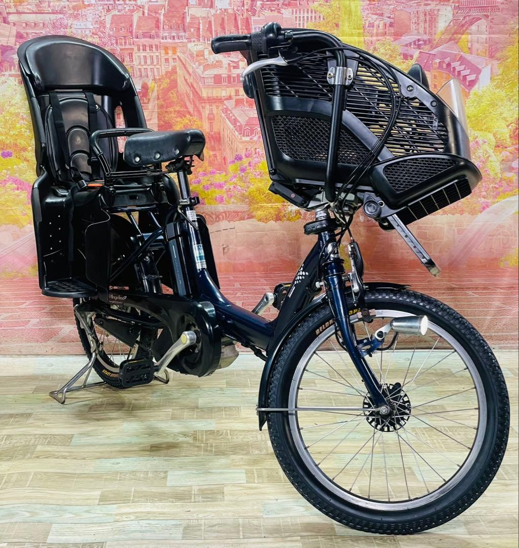 ZK3298 電動自転車 ブリヂストン アンジェリーノ 子供乗せ 20インチ