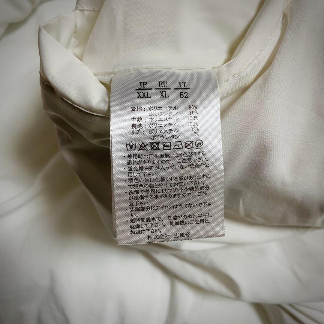 LUXEAKMPLUS【希少なXXLサイズ】ゴルフウェア ビッグロゴ 中綿ジャケ