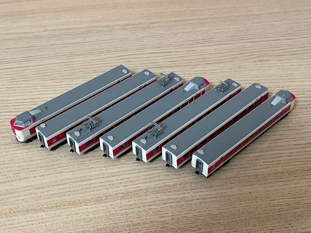 KATO 381系「ゆったりやくも」（ノーマル編成）7両セット