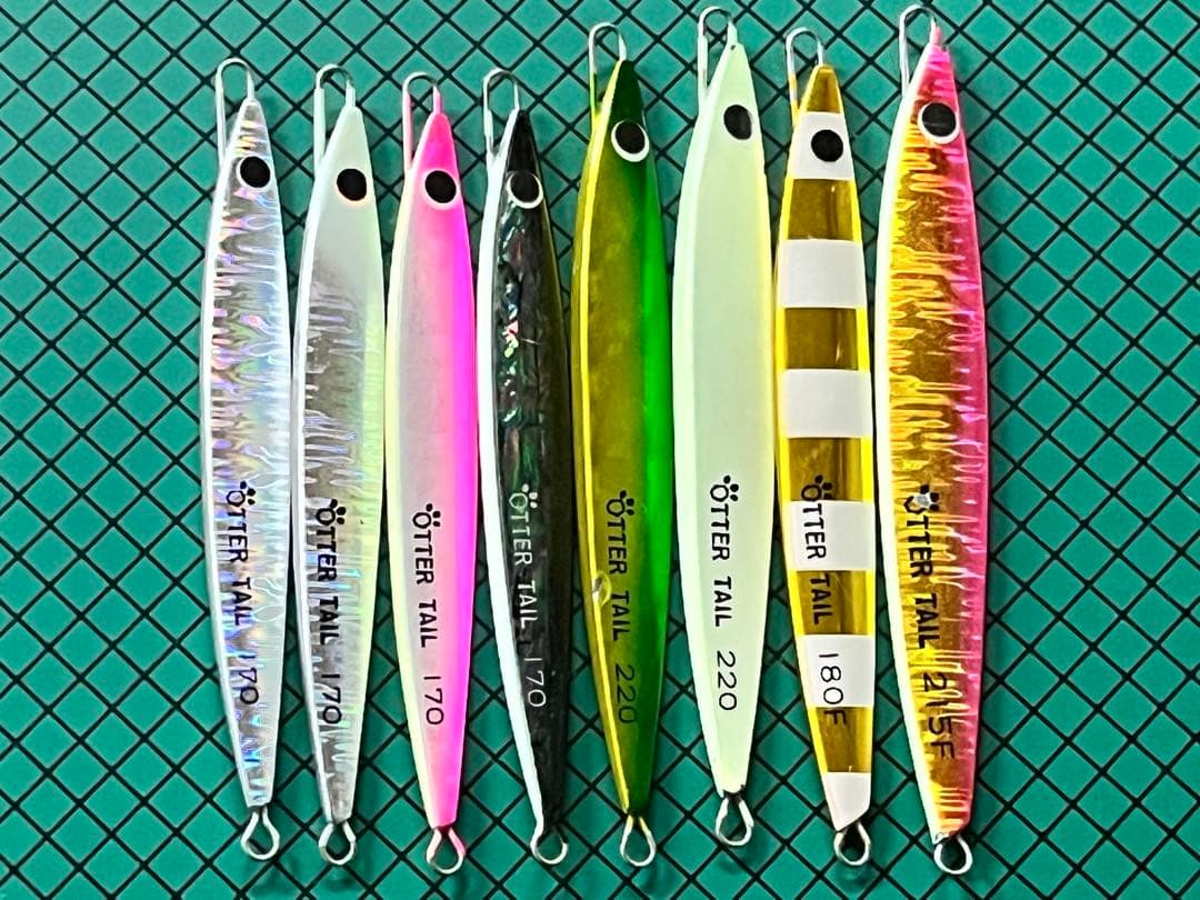 【ブリード】オッターテイル・オッターテイルフラット／中古品8本セット