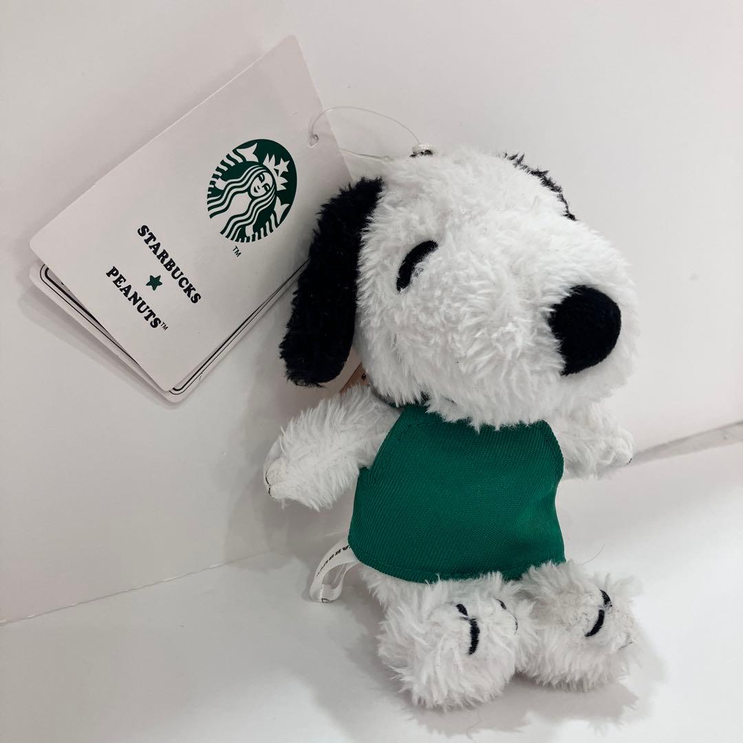 スターバックス グリーンエプロンSNOOPY Mini スヌーピー キーホルダー