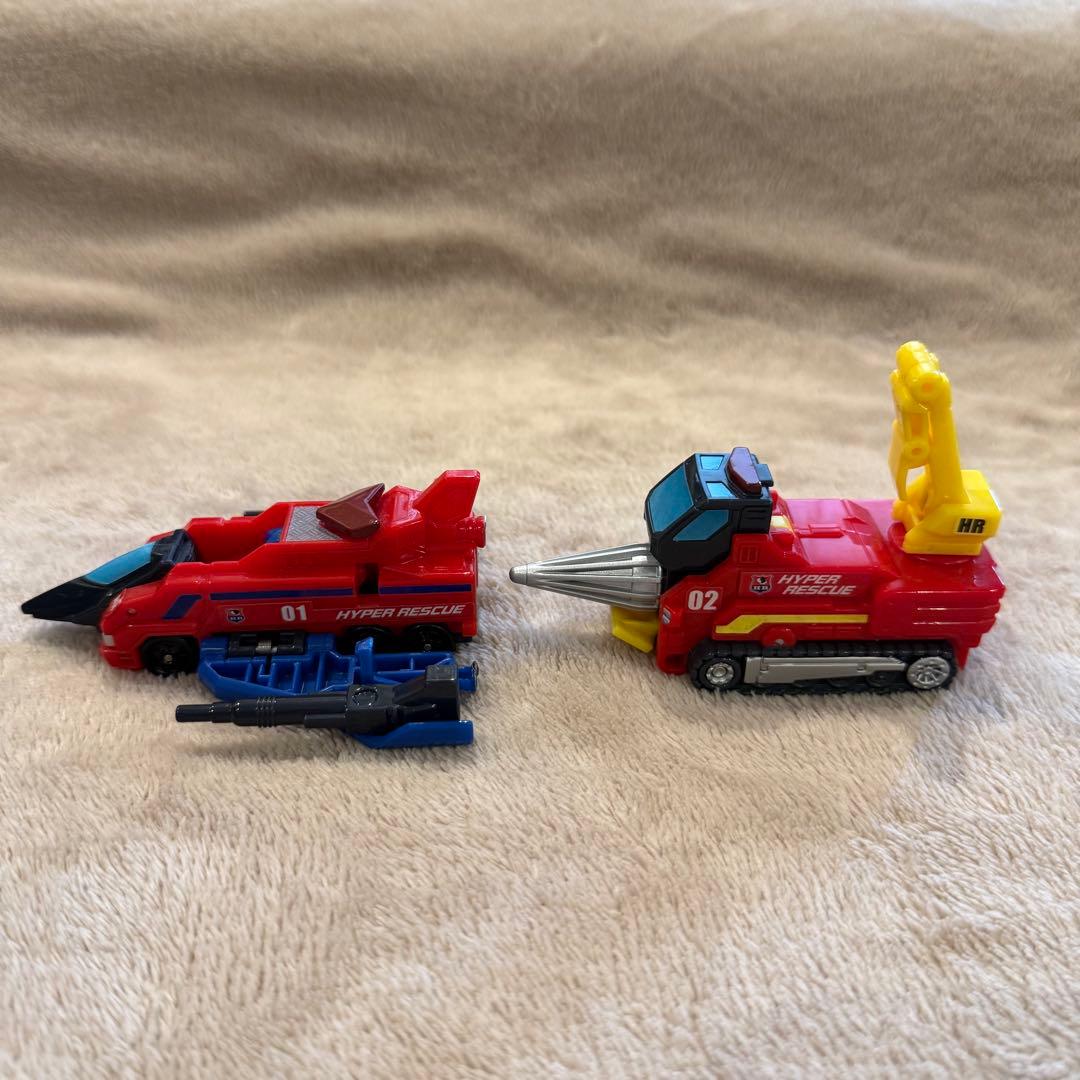 ハイパーレスキュー1号　2号　アクティブチェンジャー　まとめ売り