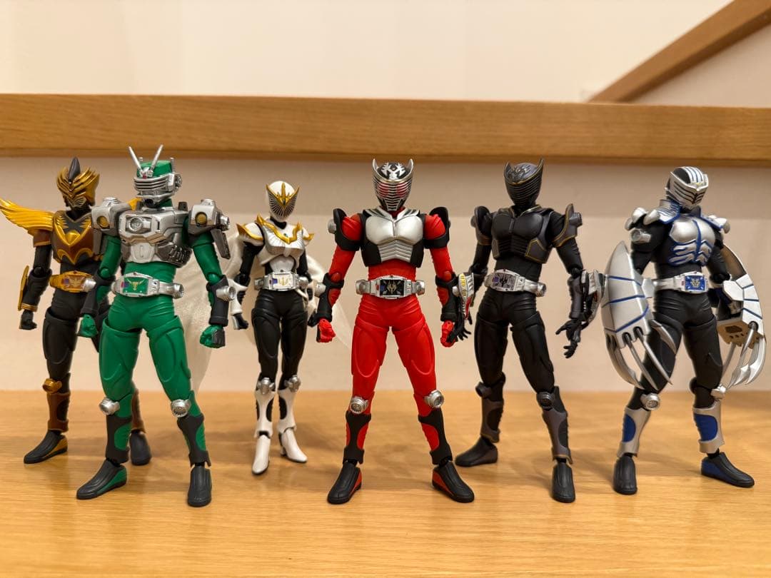 figma　仮面ライダードラゴンナイト　6体セット
