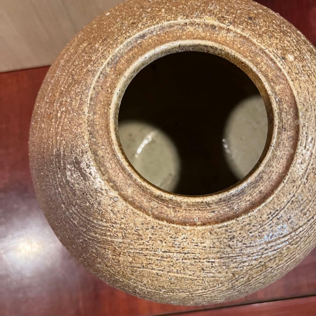 伊賀焼 壷 信楽焼 花瓶 工芸品　花器　Japanese tradition