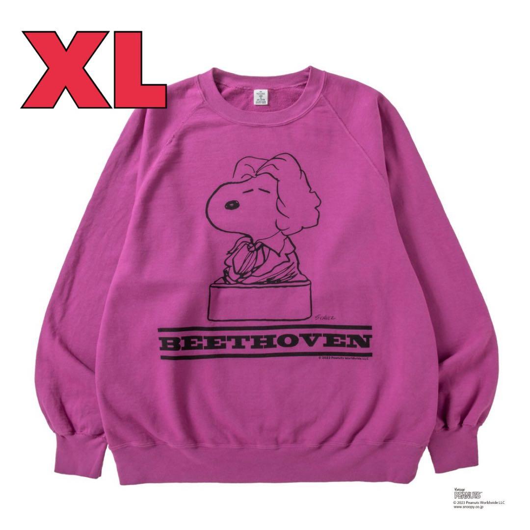 【美品】NEXUSVII×PEANUTS SNOOPY CREW XL