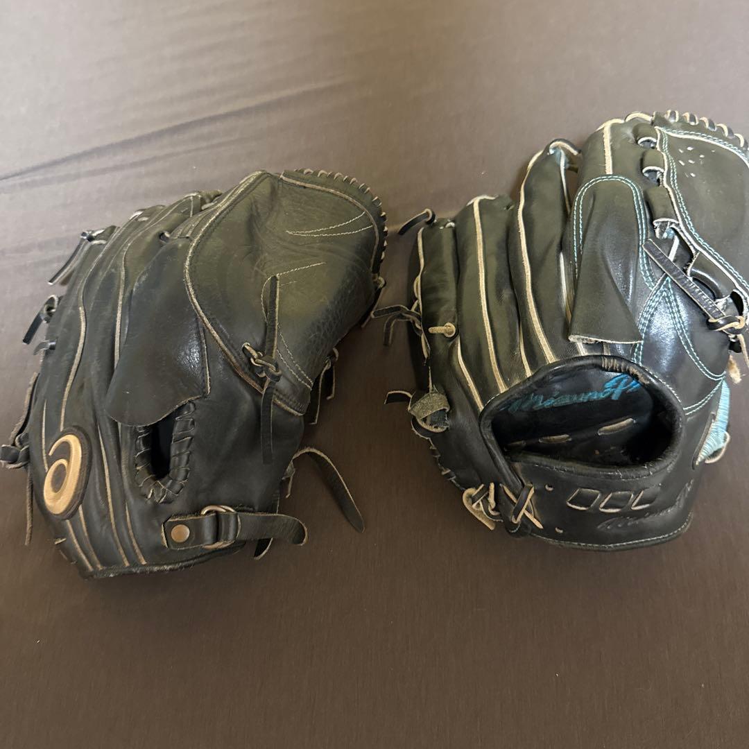 ASICS 軟式グローブ GGD 右投げ用 ミズノプロ硬式グローブ右投げ用