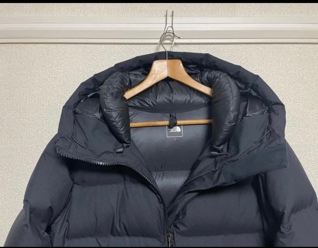 【美品】ノースフェイス ビレイヤーパーカ ND92215 ブラック Lサイズ