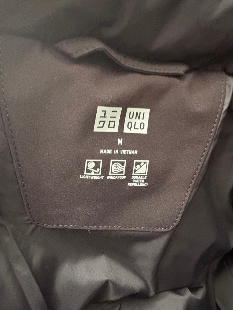 UNIQLOシームレスダウンパーカー