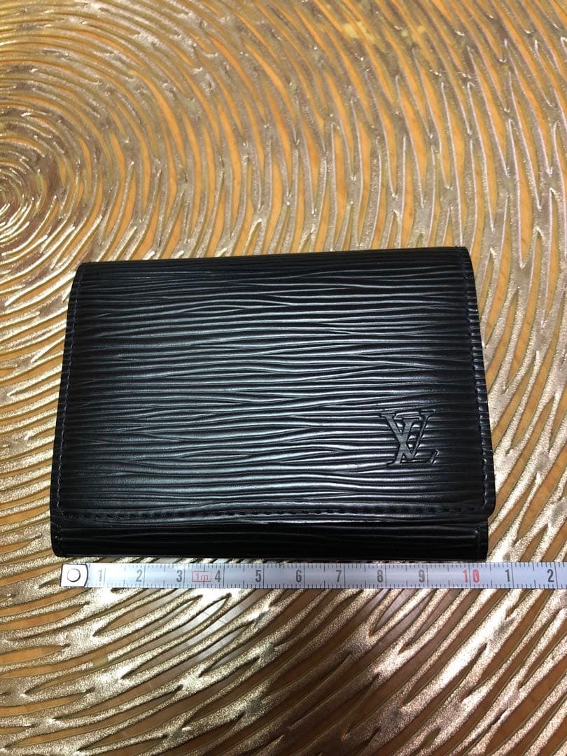 LOUIS VUITTON ルイヴィトン カードケース エピ ブラック 名刺入れ