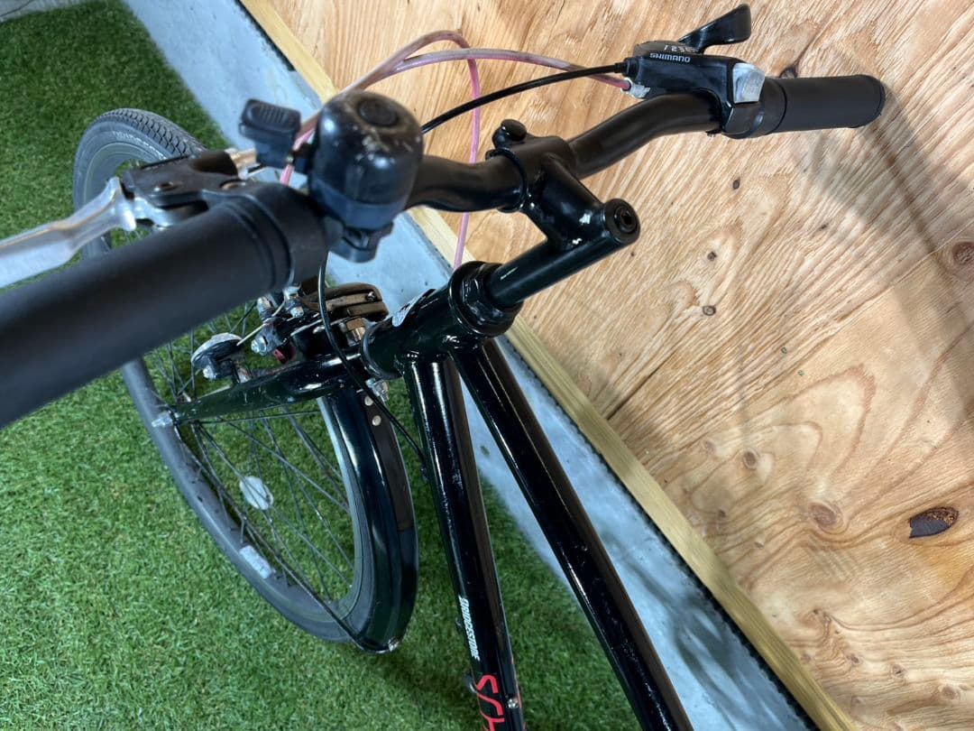 お引き取り限定 ブリヂストン 24インチ シュライン 外装7段ギア