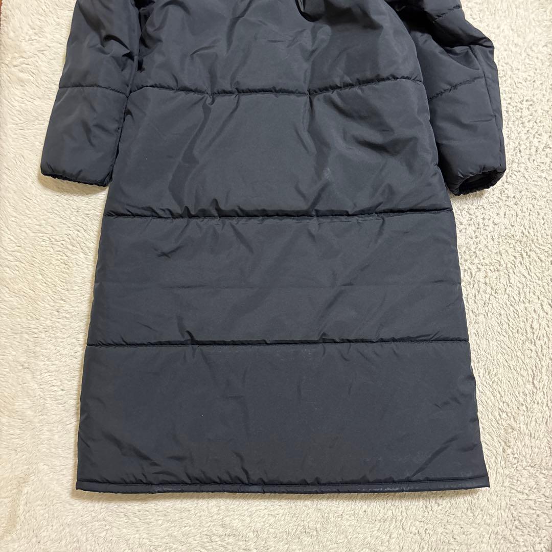 アンダーアーマー　UAインサレーテッド ロングコート フーディー　ブラック