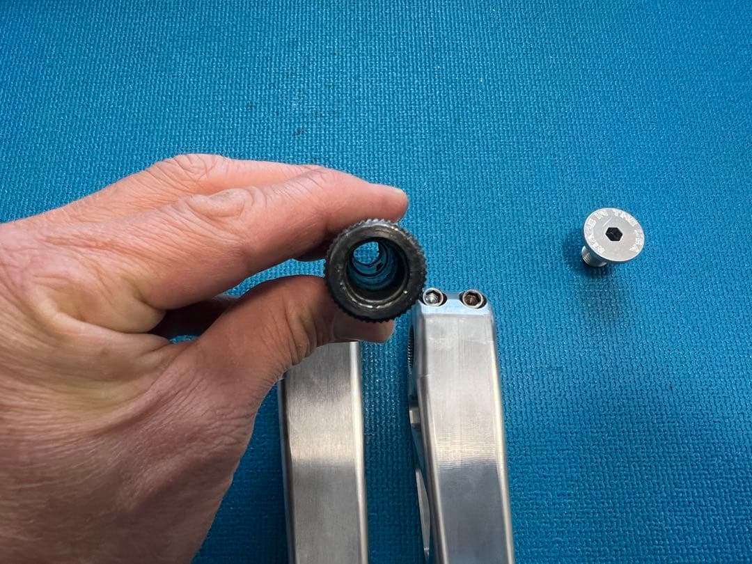 RNC BMX 7075 aluminum 3pcsクランク165mm,19mm