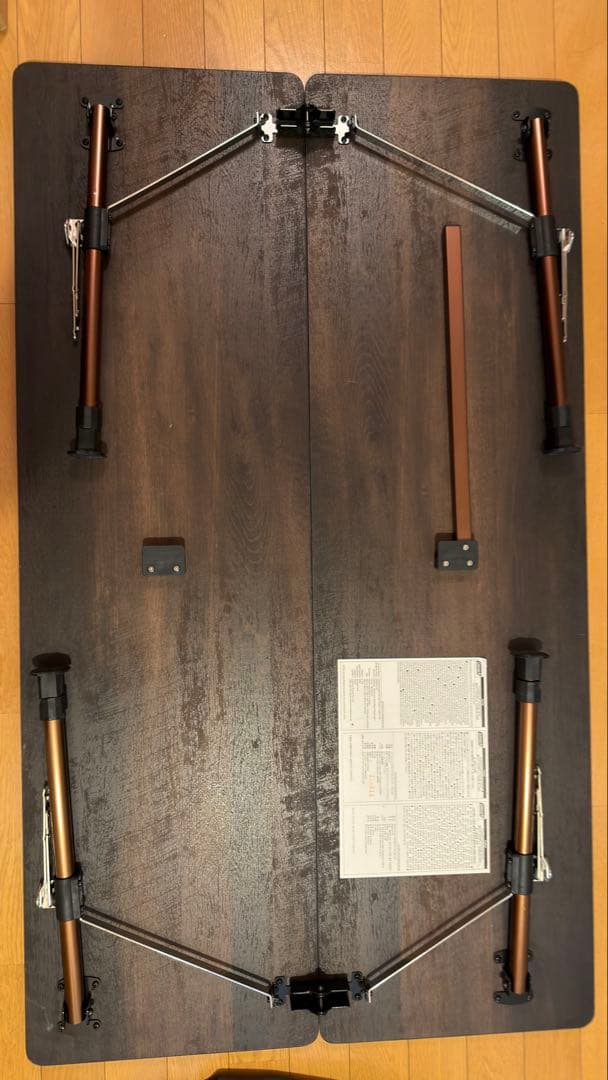 Coleman バタフライテーブル/120 収納ケース付き