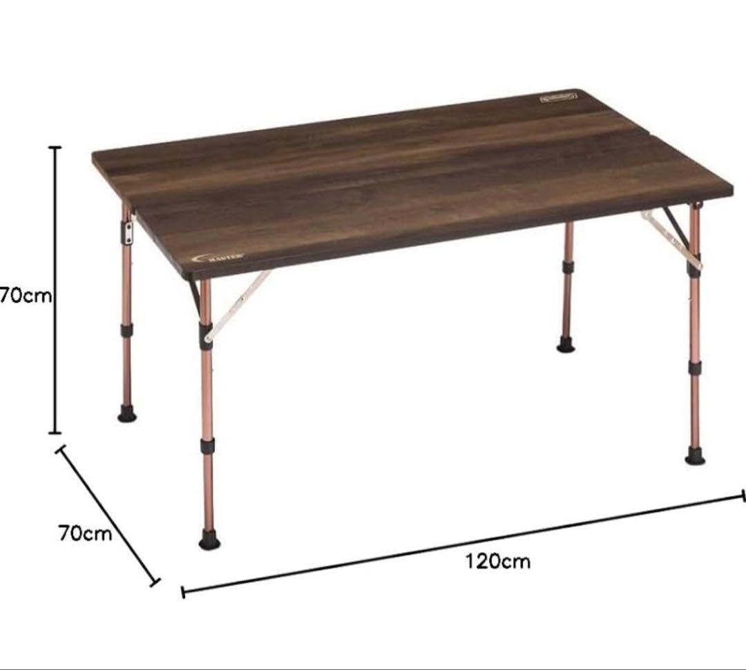 Coleman バタフライテーブル/120 収納ケース付き