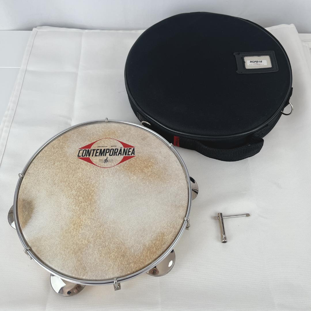 美品☘️ パンデイロ タンバリン　CONTEMPORANEA PDMV105C