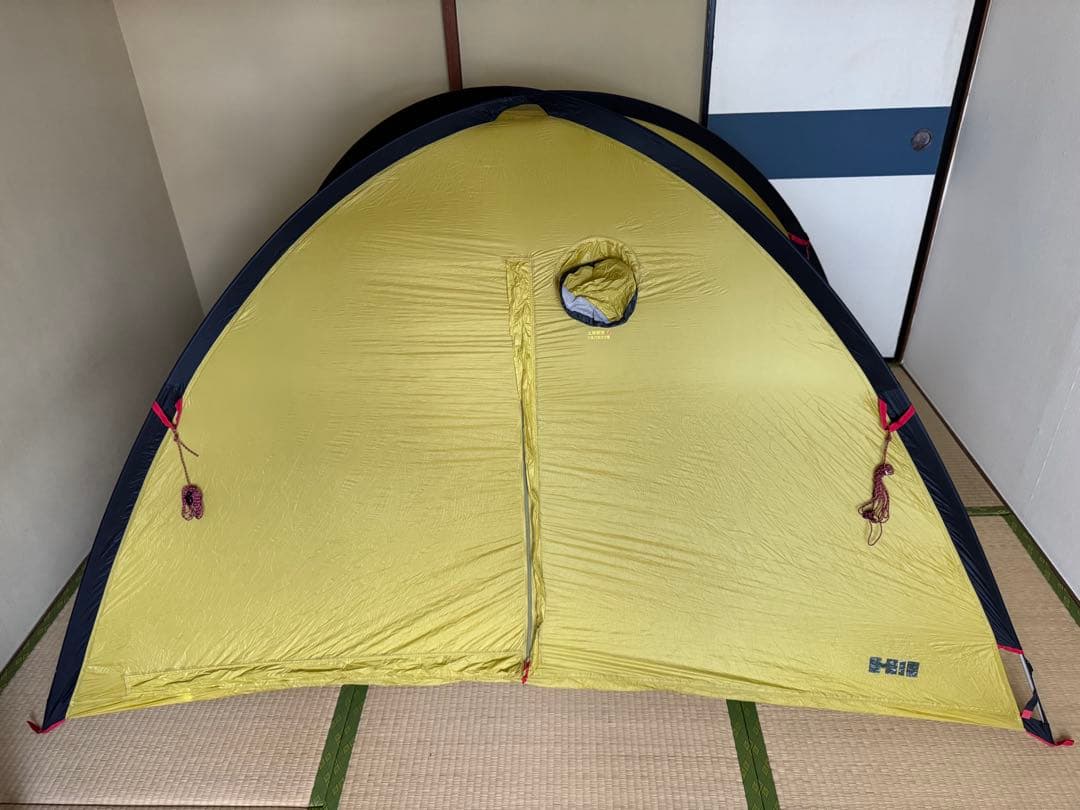 使用1回のみ　ヘリテイジクロスオーバードーム2G 2〜3人用ガイライン、ネット付