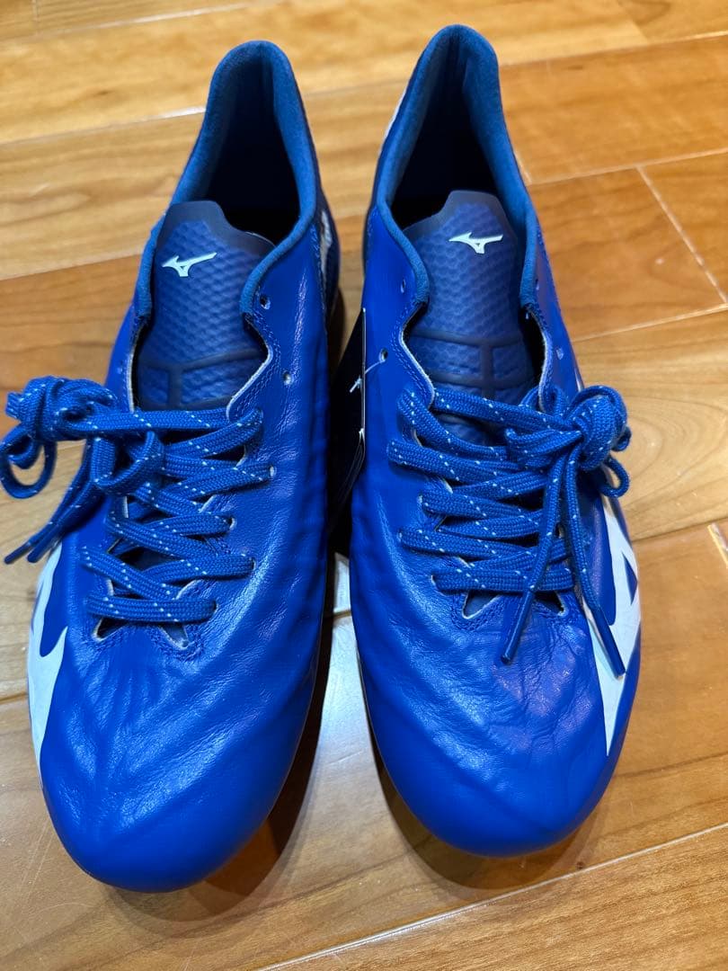 新品レビュラ3ジャパンMizuno サッカーシューズ 青 日本製　27センチ