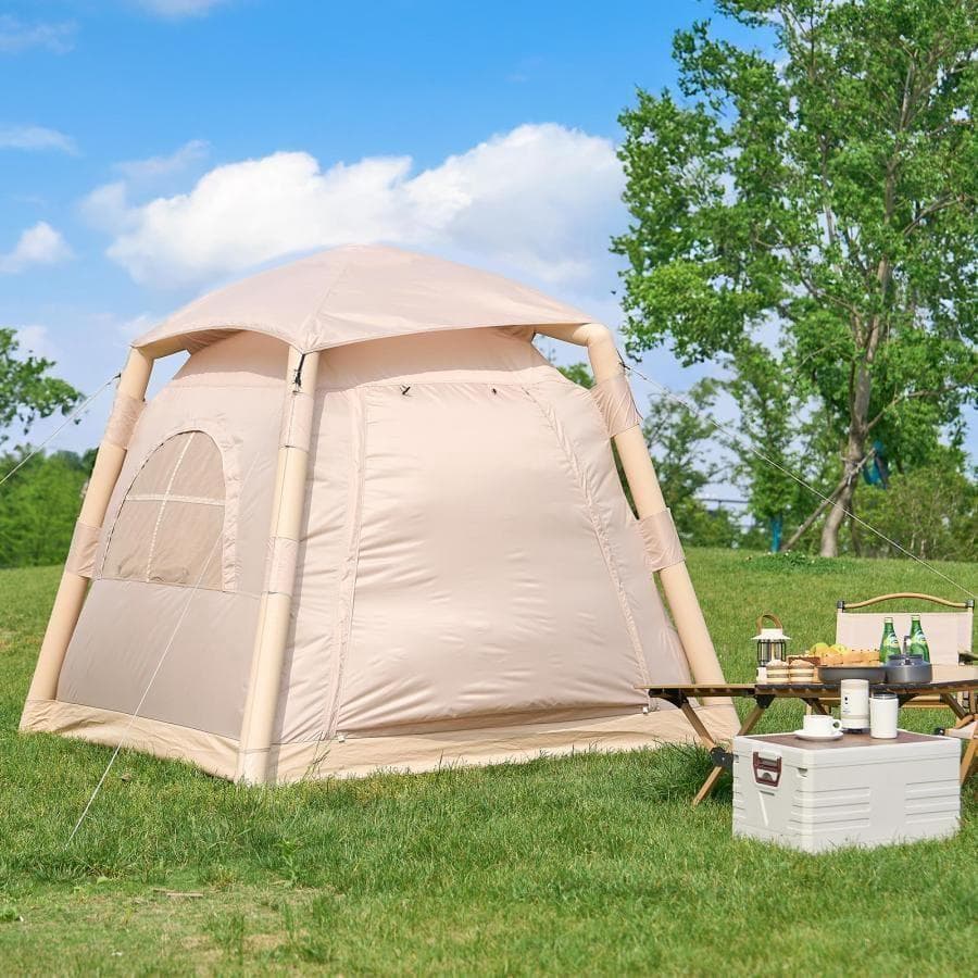 インフレータブル テント エアーテント 3人用 防水 組立簡単キャンプ 2807