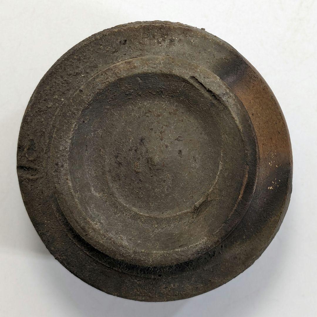 岡山県重要無形文化財 松井與之 備前焼 窯変徳利&酒呑 共箱栞 酒器 食器 酒杯