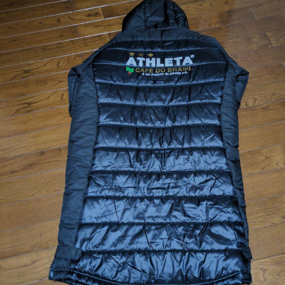 ATHLETA ベンチコート Lサイズ　ブラック