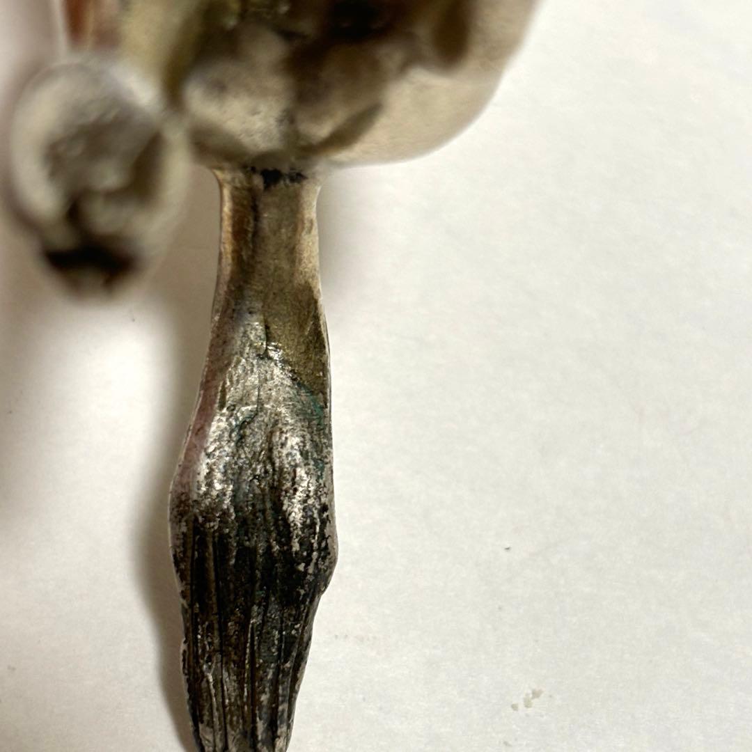 銀製　馬　置物　宏作　在銘　シルバーオブジェ 金属工芸