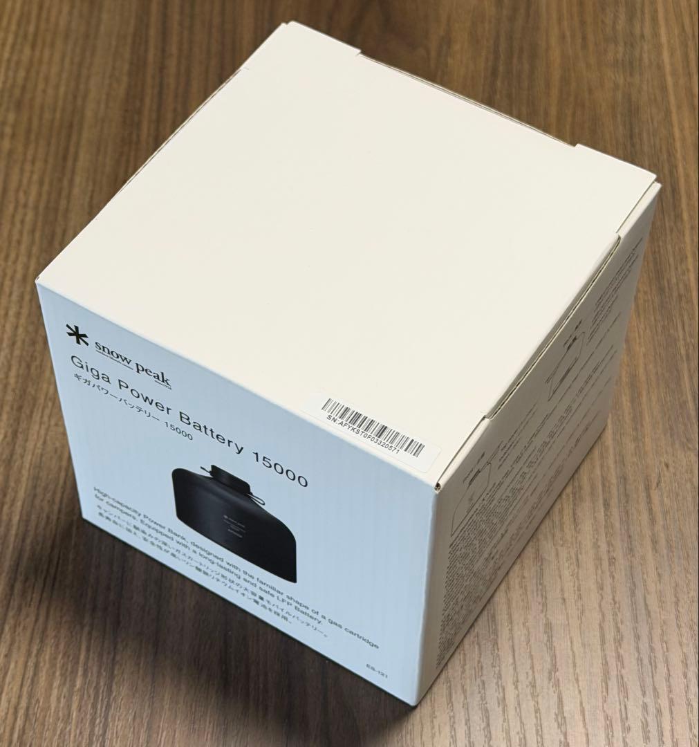  peak ギガパワーランタン TL ギガパワーバッテリー 15000