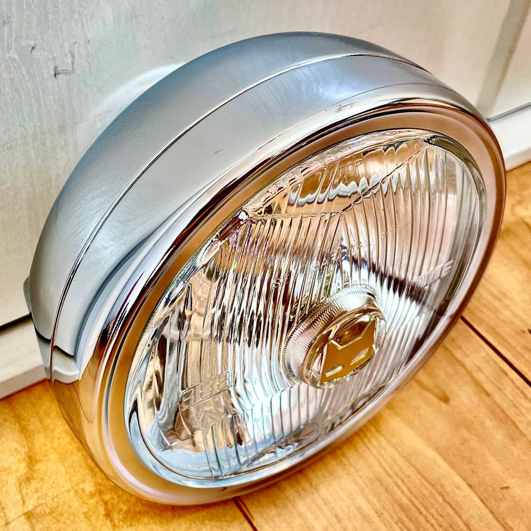 マーシャル 888 デベソ 160φ ヘッドライト CB400F ホーク シビエ