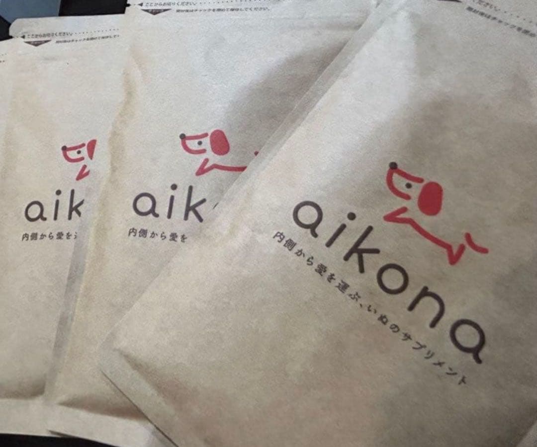 【3袋set】aikona あいこな 犬用サプリメント 60g