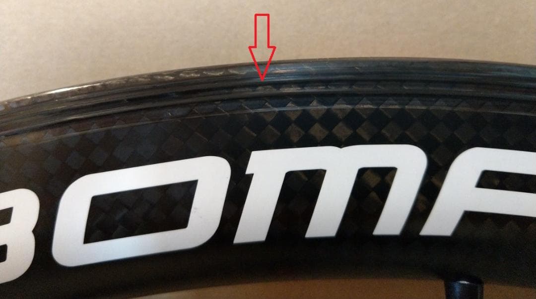 BOMA TH-W45CSP カーボン チューブラー 前後ホイールセット