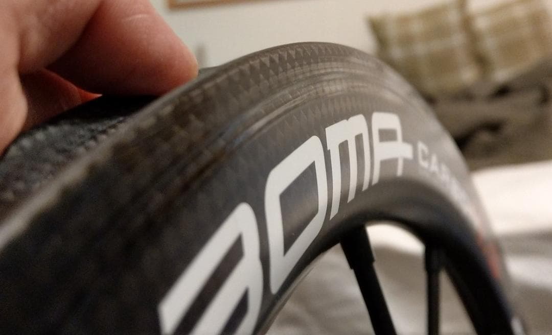 BOMA TH-W45CSP カーボン チューブラー 前後ホイールセット