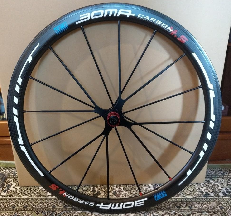 BOMA TH-W45CSP カーボン チューブラー 前後ホイールセット