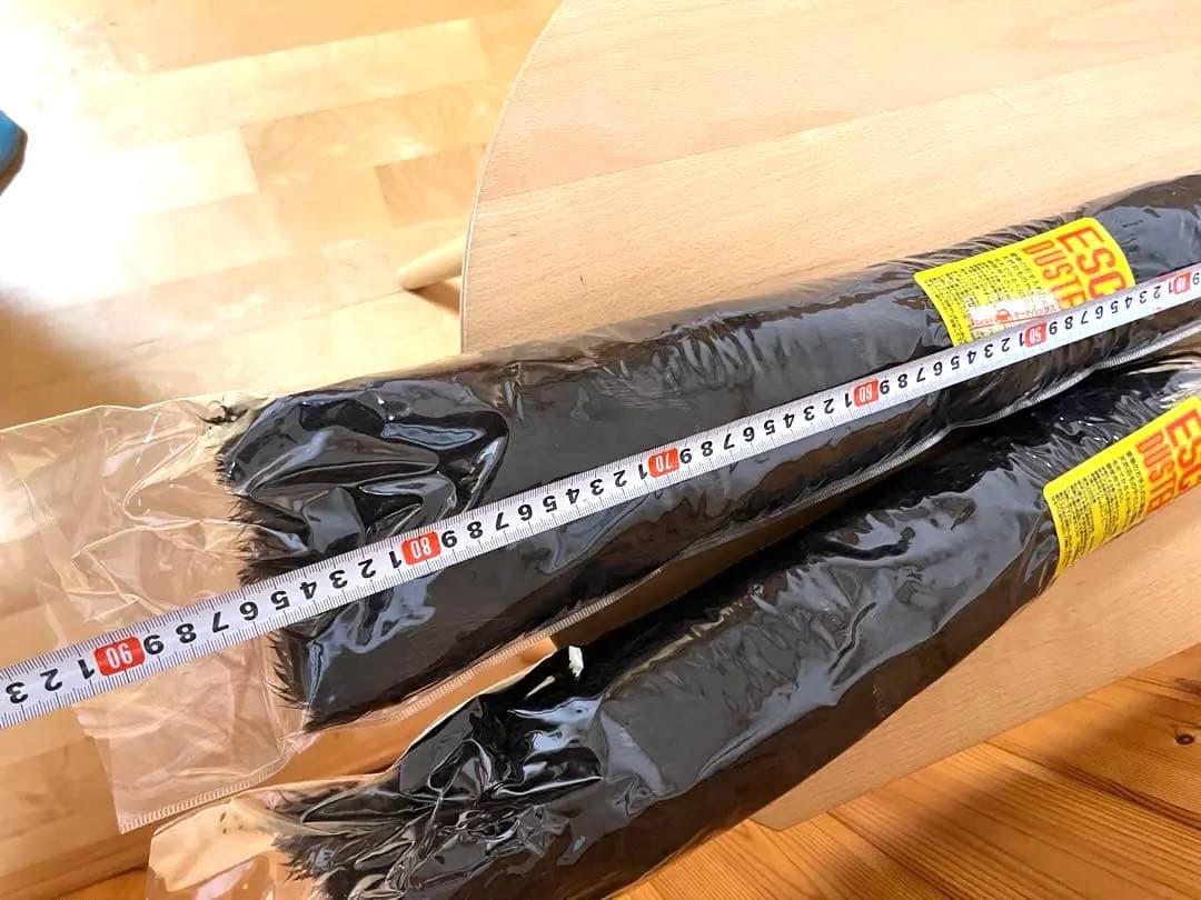 エスキー　オーストリッチ毛ばたき　2本セット　未使用　日本製