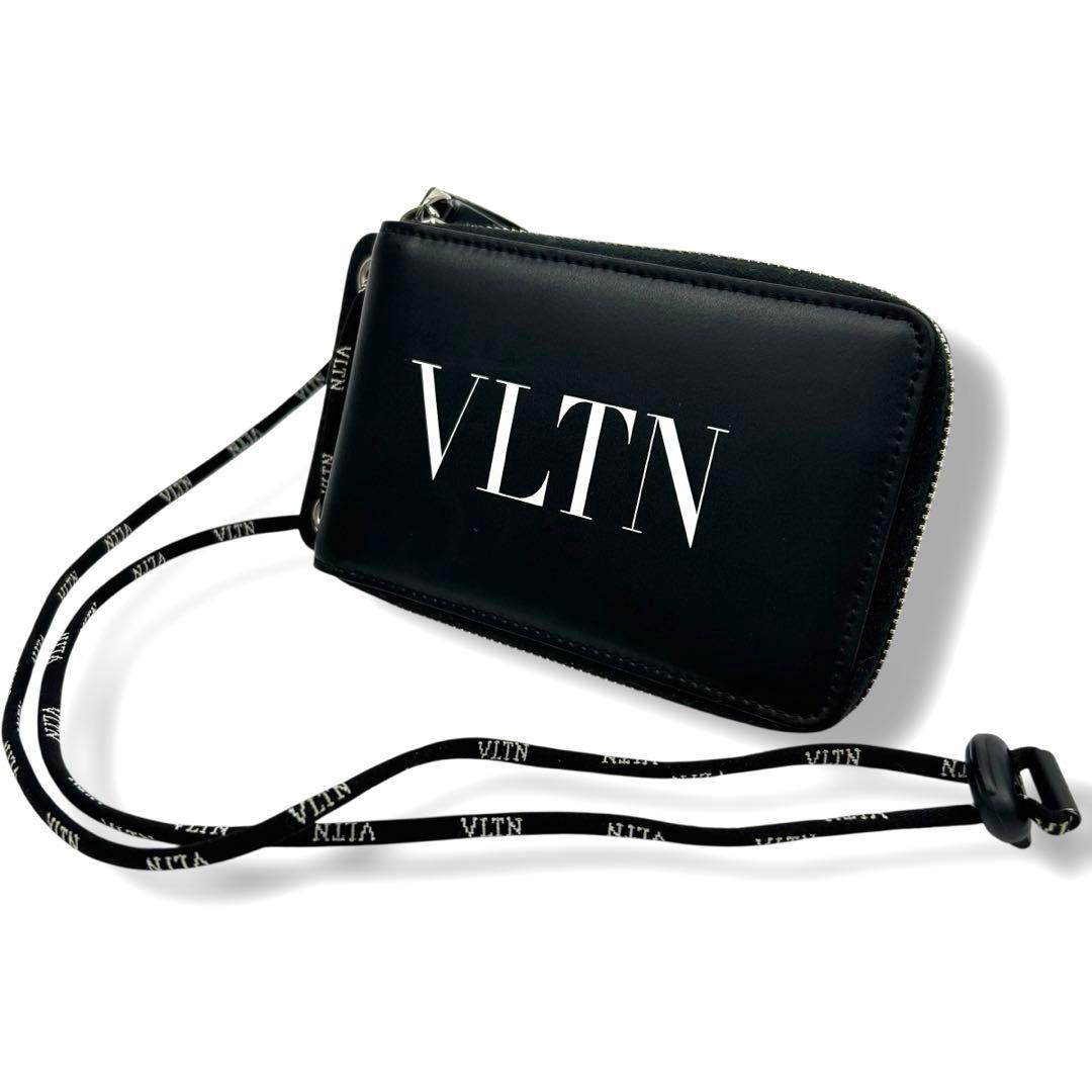 ヴァレンティノ ネックストラップウォレット　VLTN ショルダーバッグ 財布