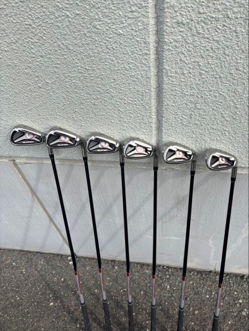 テーラーメイドバーナーアイアン5 6 7 8 9 Pの6本セット