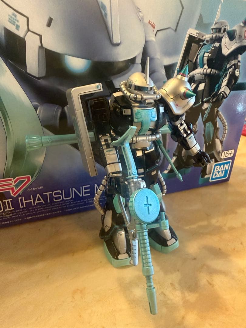 RG 初音ミクver 限定品　完成済　　リペイント