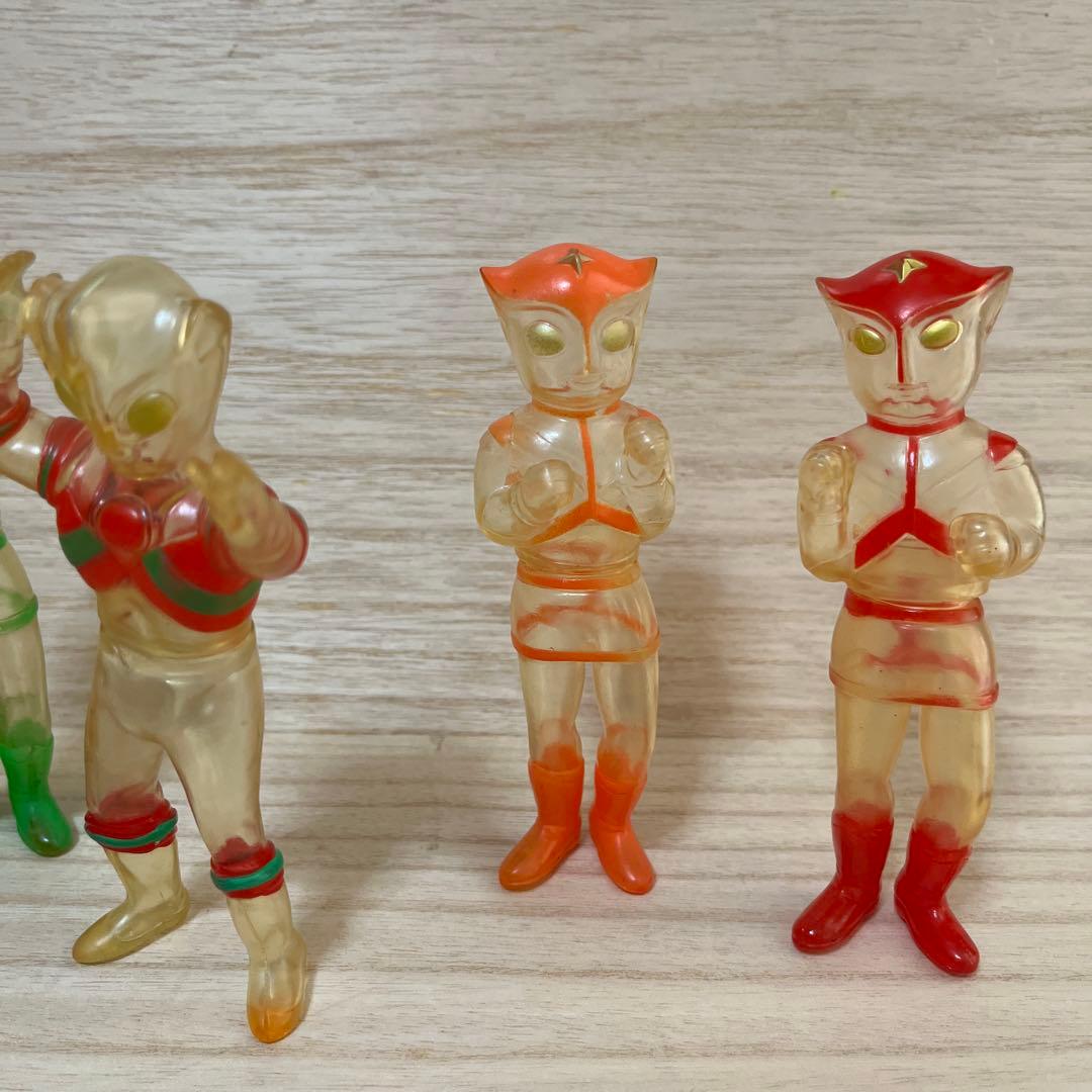 ブルマァク 怪獣シリーズ トリプルファイター 5体