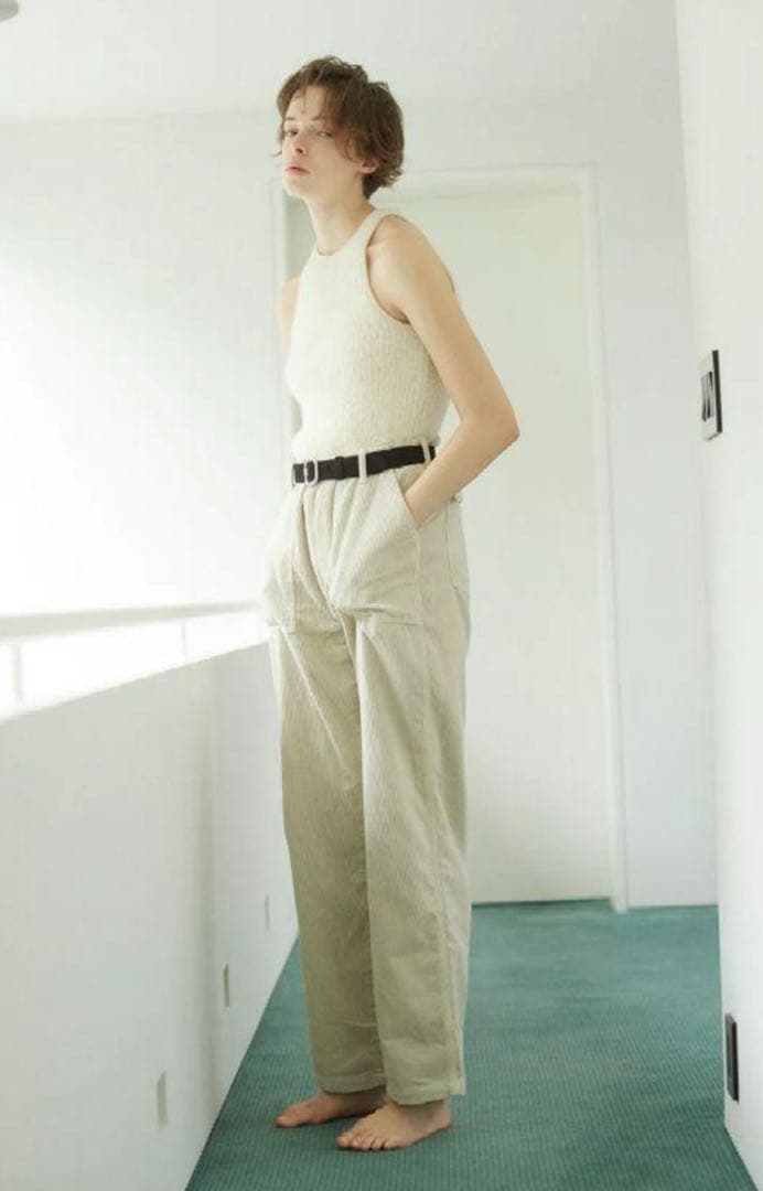 専用　　美品　SHISHIKUI CORDUROY BAKER / CREAM