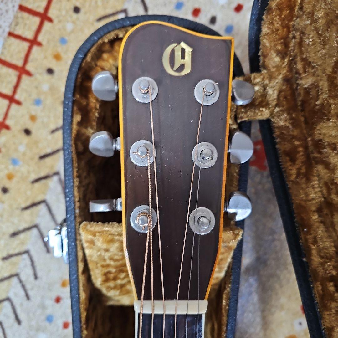 アリアGR-60,ヴィンテージ1975年製トップバック単板! ハードケース付き