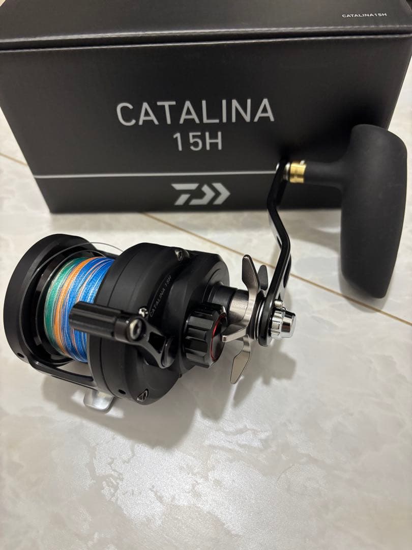 ダイワ キャタリナ 15H SLPパワーノブ ソルティガ オシアジガー トリウム