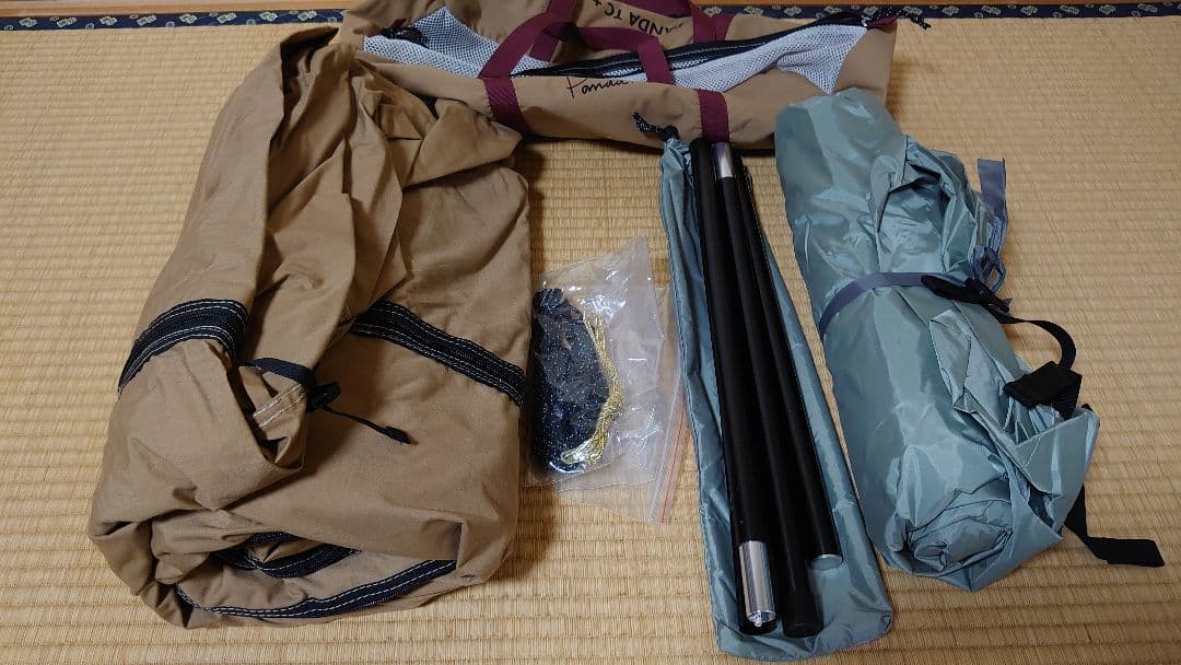 テンマクデザイン パンダ TCプラス(ペグ、取説、収納袋欠品)