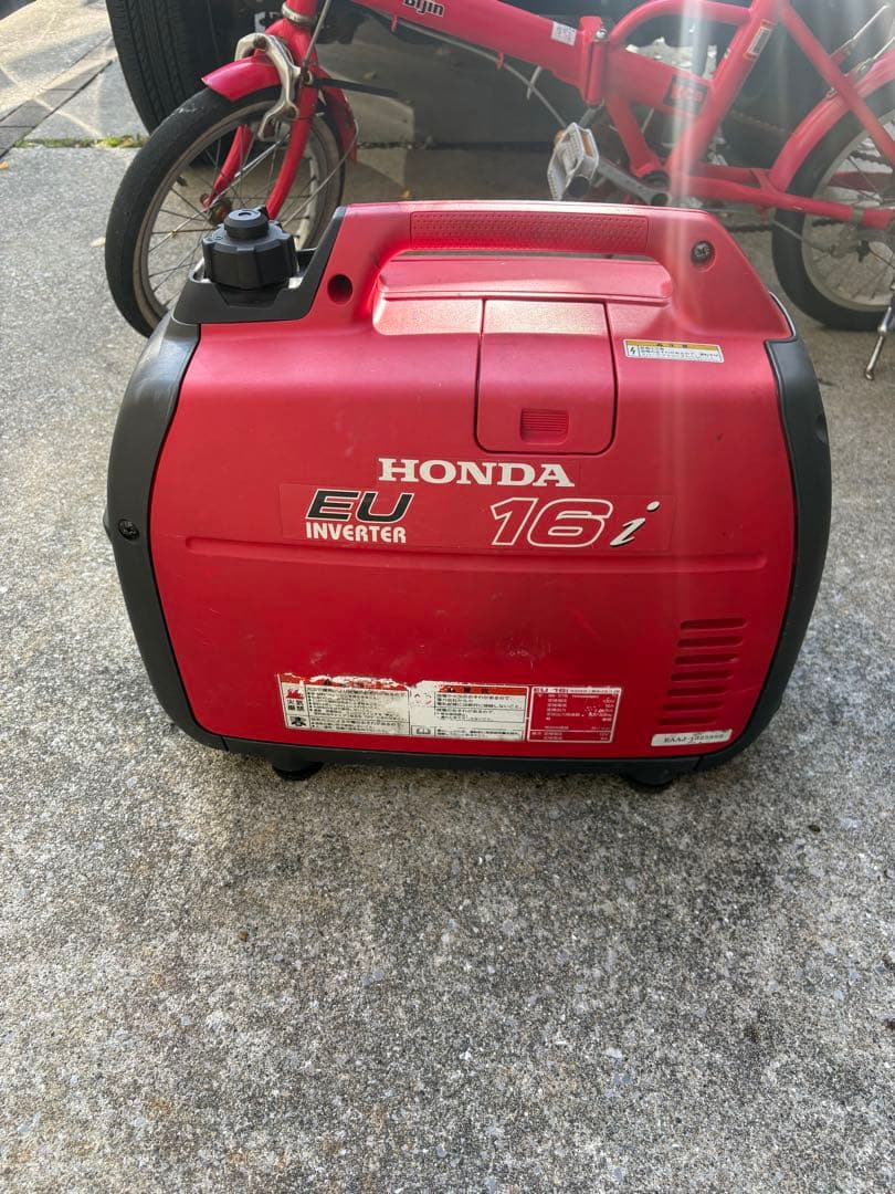 HONDA EU16i インバーター発電機 赤