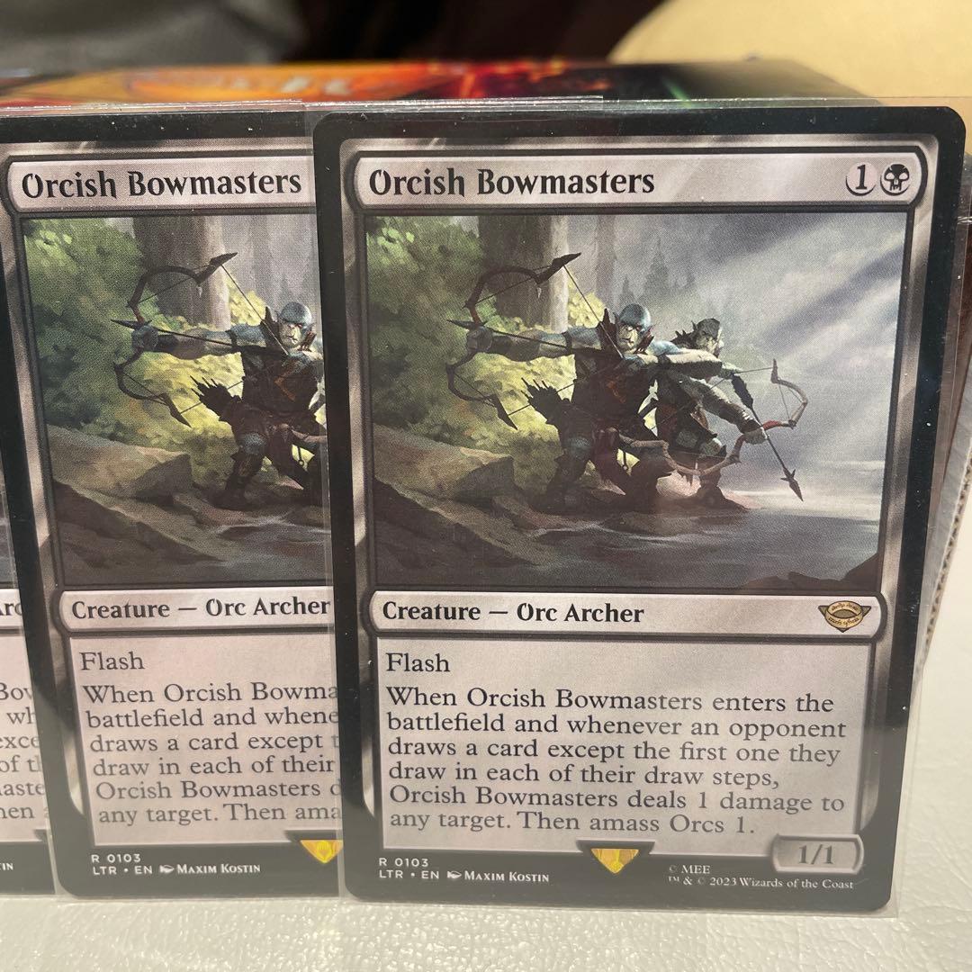 オークの弓使い　四枚