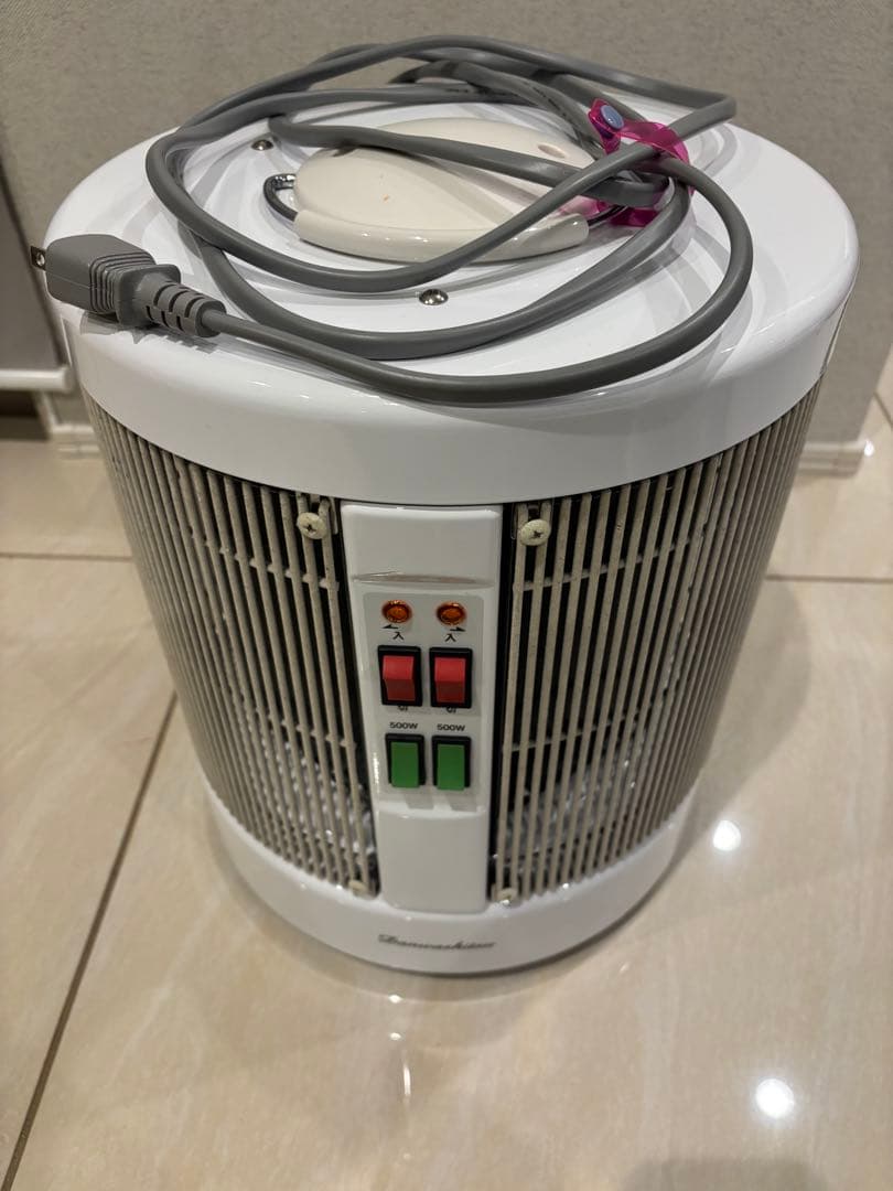 暖話室 1000型 '17年製遠赤外線パネルヒーター BGアールシーエス動作確認