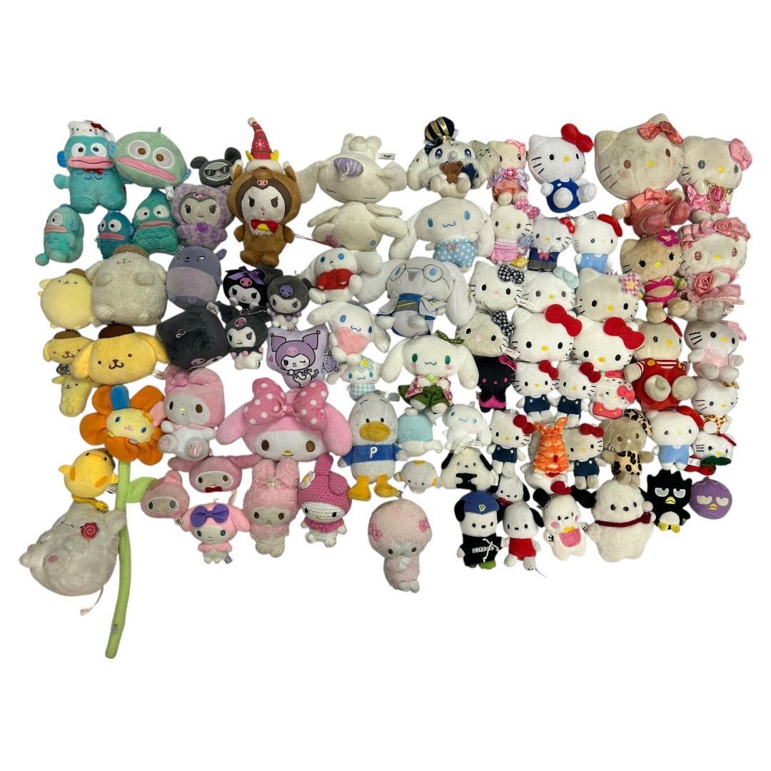 サンリオ キャラクターズ ぬいぐるみ マスコット まとめ売り 79体セット
