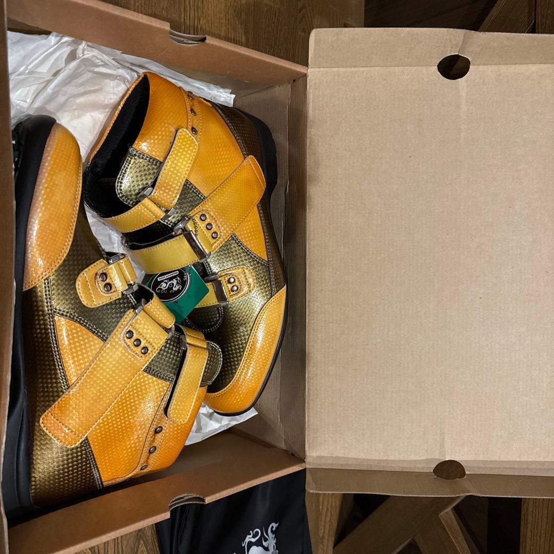 ゴルフシューズ イエロー/グリーン 未使用