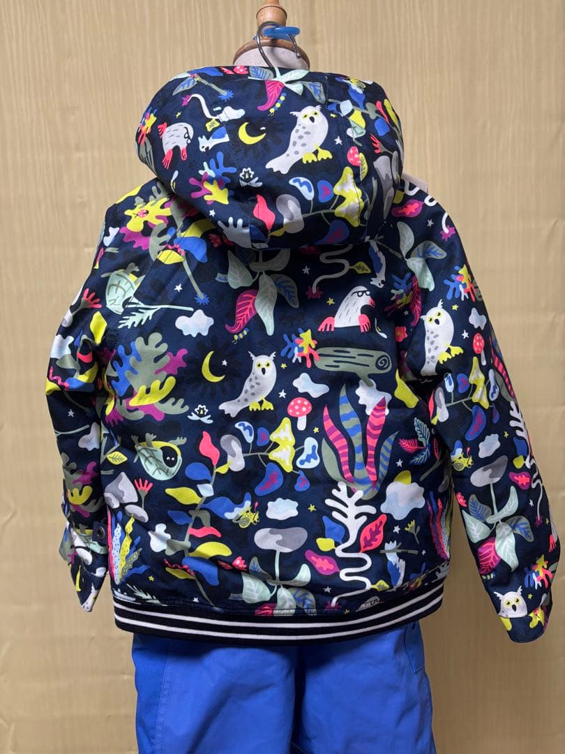 バートン　110 120スノーボードウェア　子供　キッズ BURTON ビブ