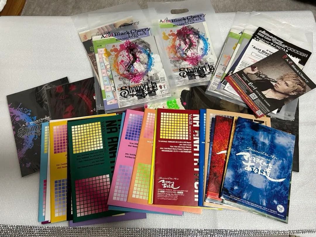 着払いに変更予定！Acid Black Cherryグッズ100点以上まとめ売り